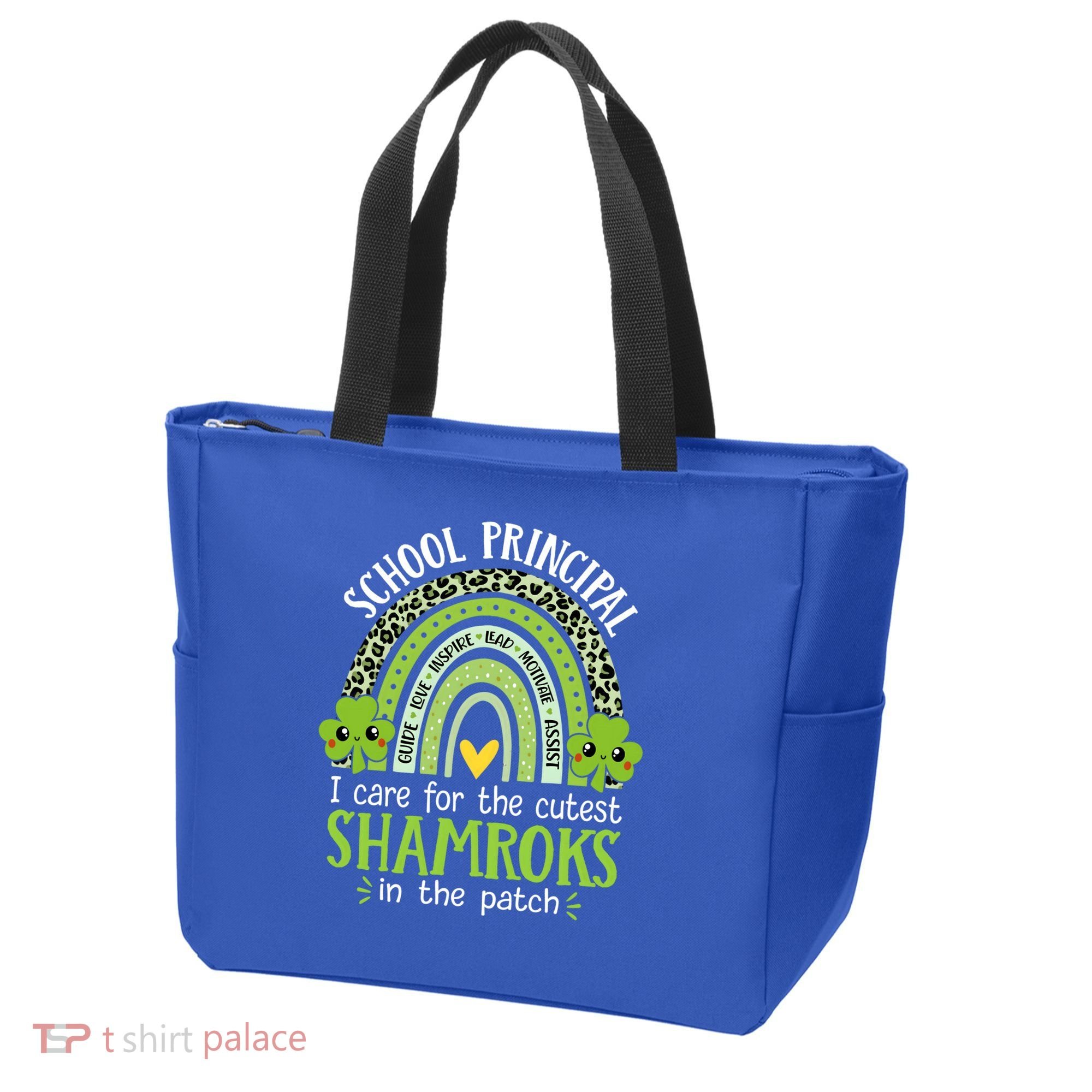 School Principal Cutest Shamrocks St Patricks Day Principal Gift Tote Bag