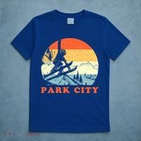Ski Park City Utah Vintage Snow Skiing Vacation Meaningful Gift T-Shirt thumb 5
