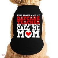 Some People Call Me Daycare Teacher Back To School Gift Doggie Tank thumb 0