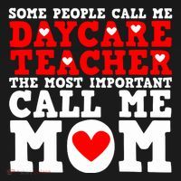 Some People Call Me Daycare Teacher Back To School Gift Women's Hoodie thumb 2