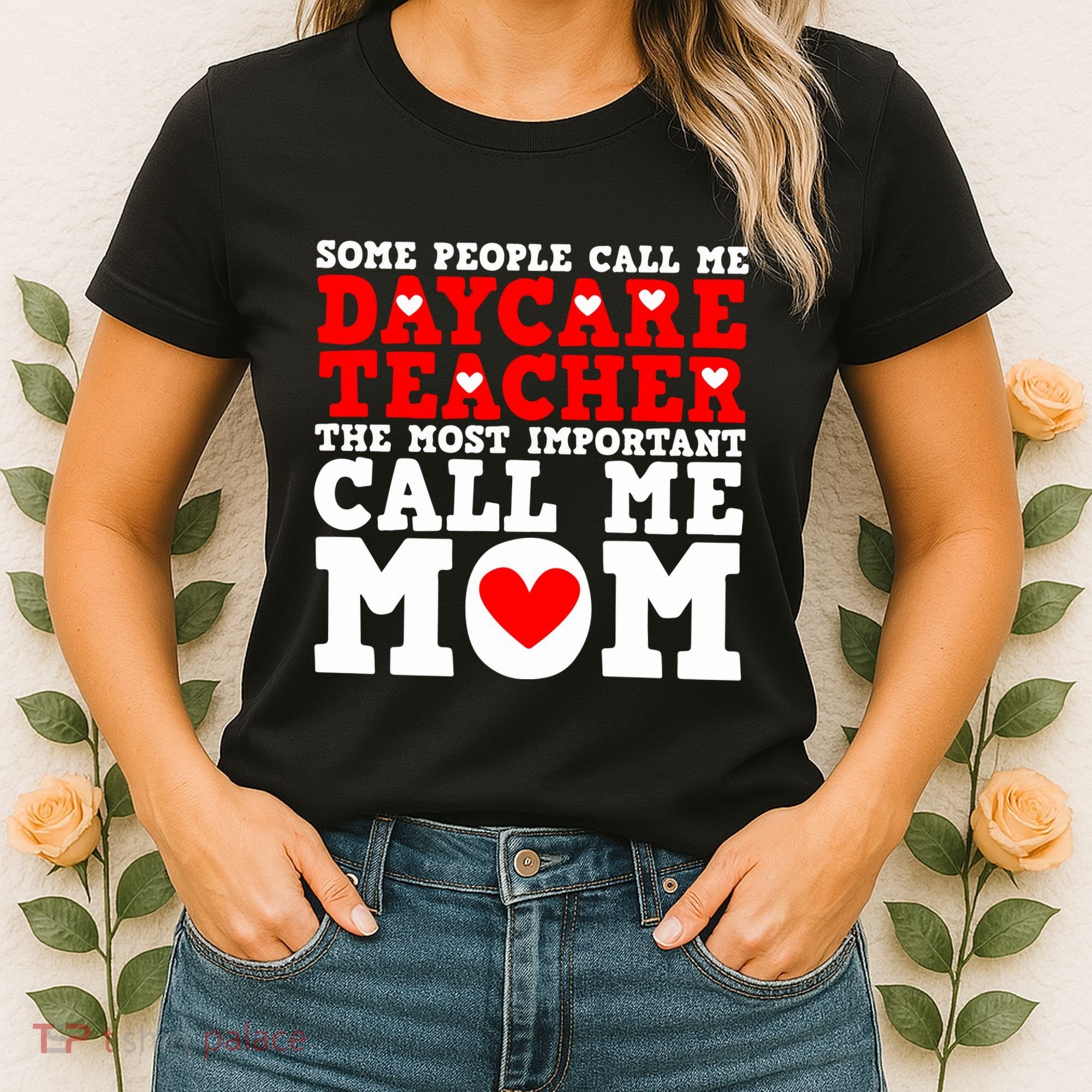 Some People Call Me Daycare Teacher Back To School Gift Women's T-Shirt