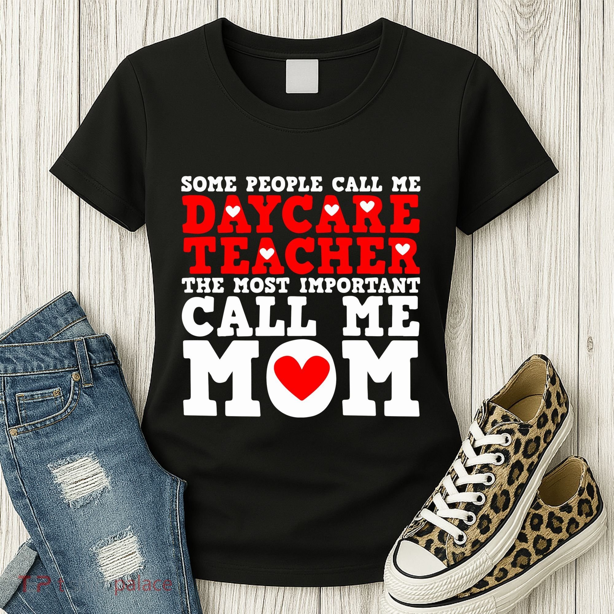 Some People Call Me Daycare Teacher Back To School Gift Women's T-Shirt
