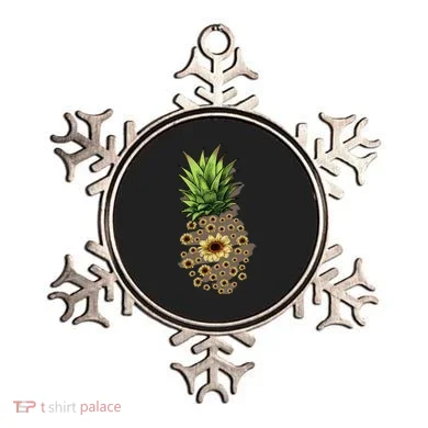 Sunflower Pineapple Cute Ornament