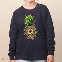 Sunflower Pineapple Cute Women's Sweatshirt thumb 0