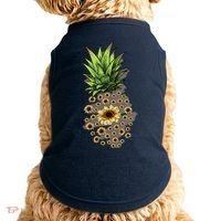 Sunflower Pineapple Cute Doggie Tank thumb 0