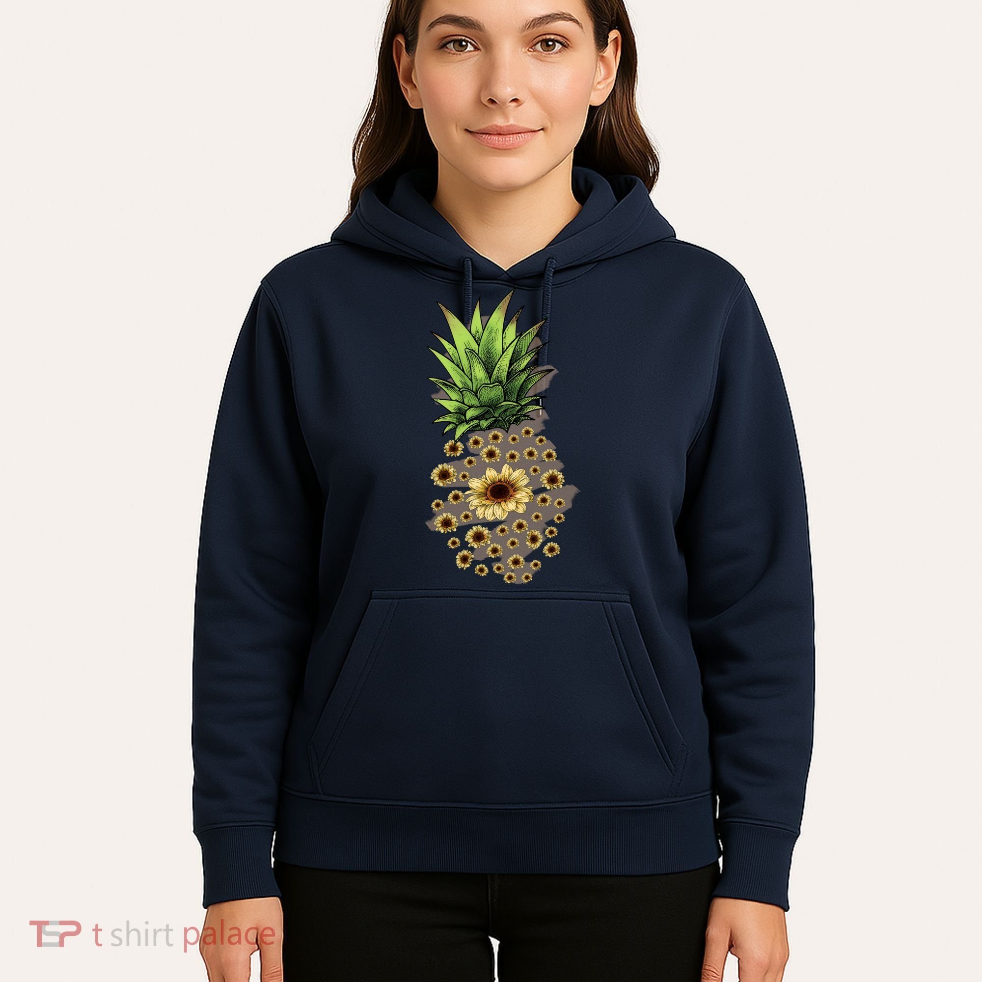 Sunflower Pineapple Cute Hoodie