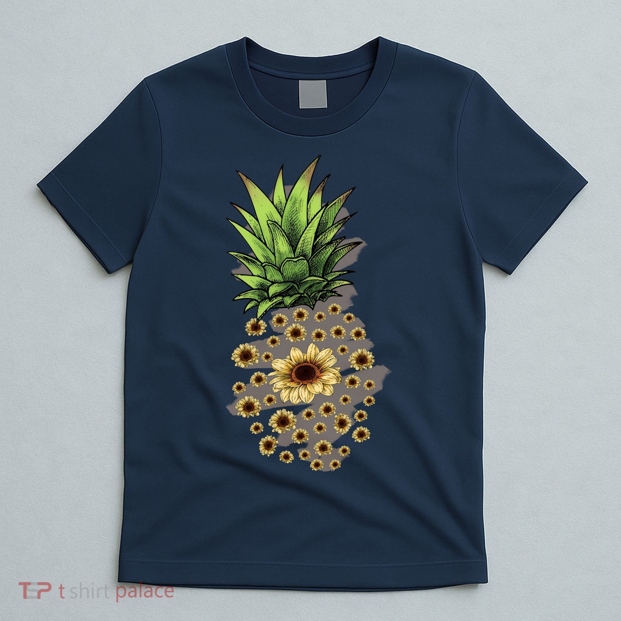 Sunflower Pineapple Cute T-Shirt