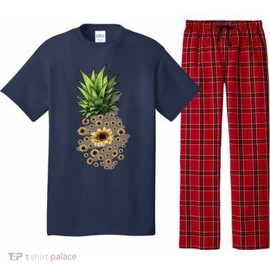 Sunflower Pineapple Cute Pajama Set