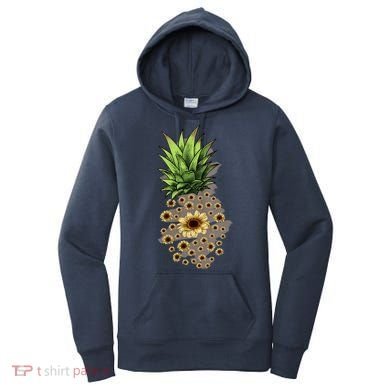 Sunflower Pineapple Cute Women's Hoodie