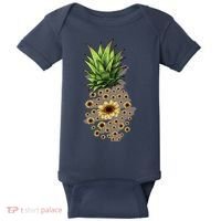 Sunflower Pineapple Cute Baby Bodysuit thumb 0