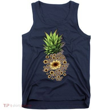 Sunflower Pineapple Cute Tank Top