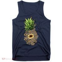 Sunflower Pineapple Cute Tank Top thumb 0