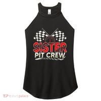 Sister Pit Crew Race Car Lover Racing Family Matching Funny Women's Perfect Tri Rocker Tank thumb 0