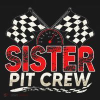 Sister Pit Crew Race Car Lover Racing Family Matching Funny Women's T-Shirt thumb 6