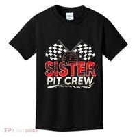 Sister Pit Crew Race Car Lover Racing Family Matching Funny Kids T-Shirt thumb 0