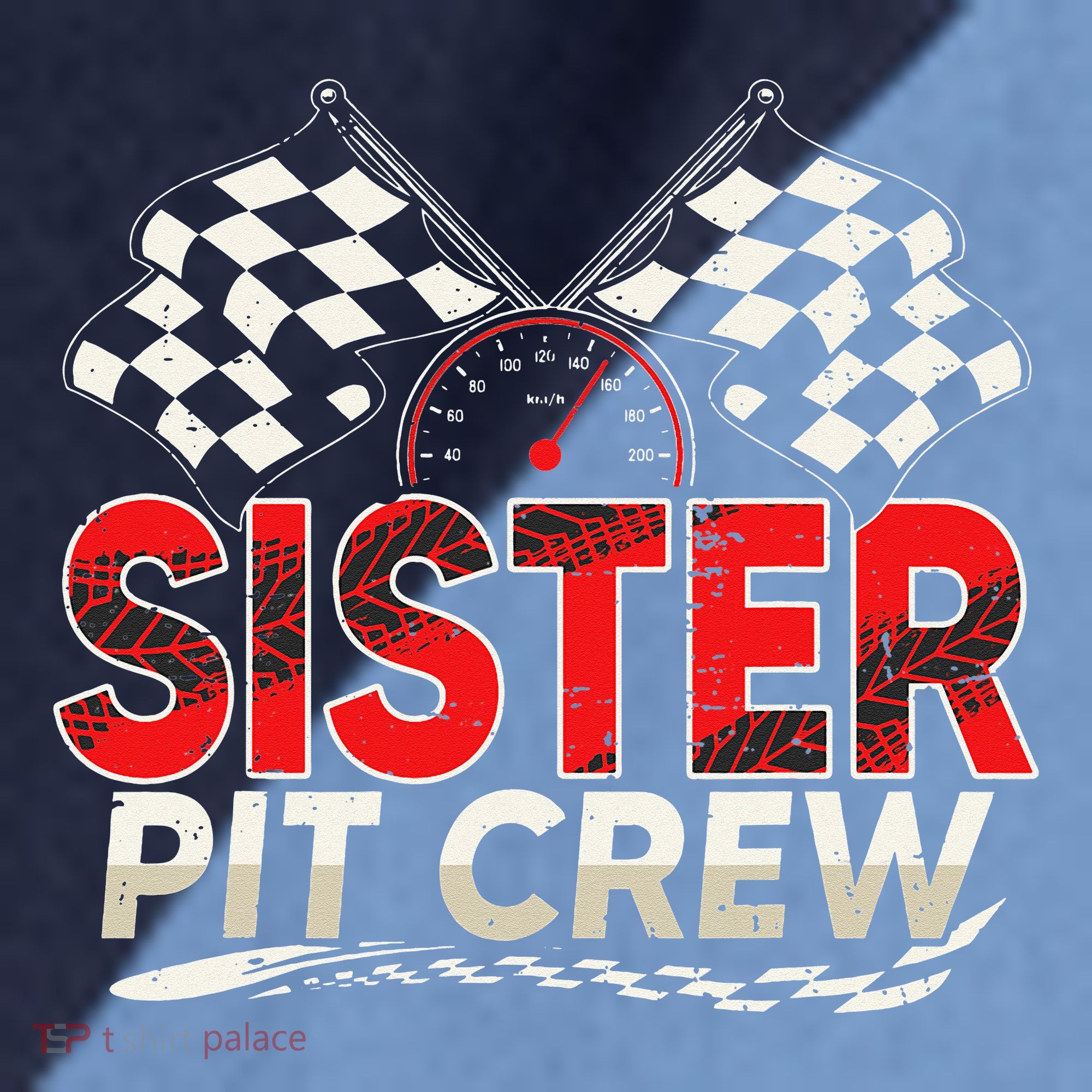 Sister Pit Crew Race Car Lover Racing Family Matching Funny Raglan Baseball Sleeve Shirt