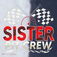 Sister Pit Crew Race Car Lover Racing Family Matching Funny Sport-Tek Competitor United Soccer Jersey thumb 4