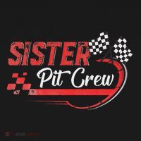 Sister Pit Crew Race Car Birthday Party Racing Family Polo thumb 3