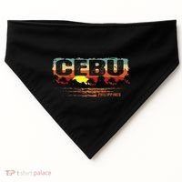 Sunset Philippines Cebu USA-Made Doggie Bandana thumb 0