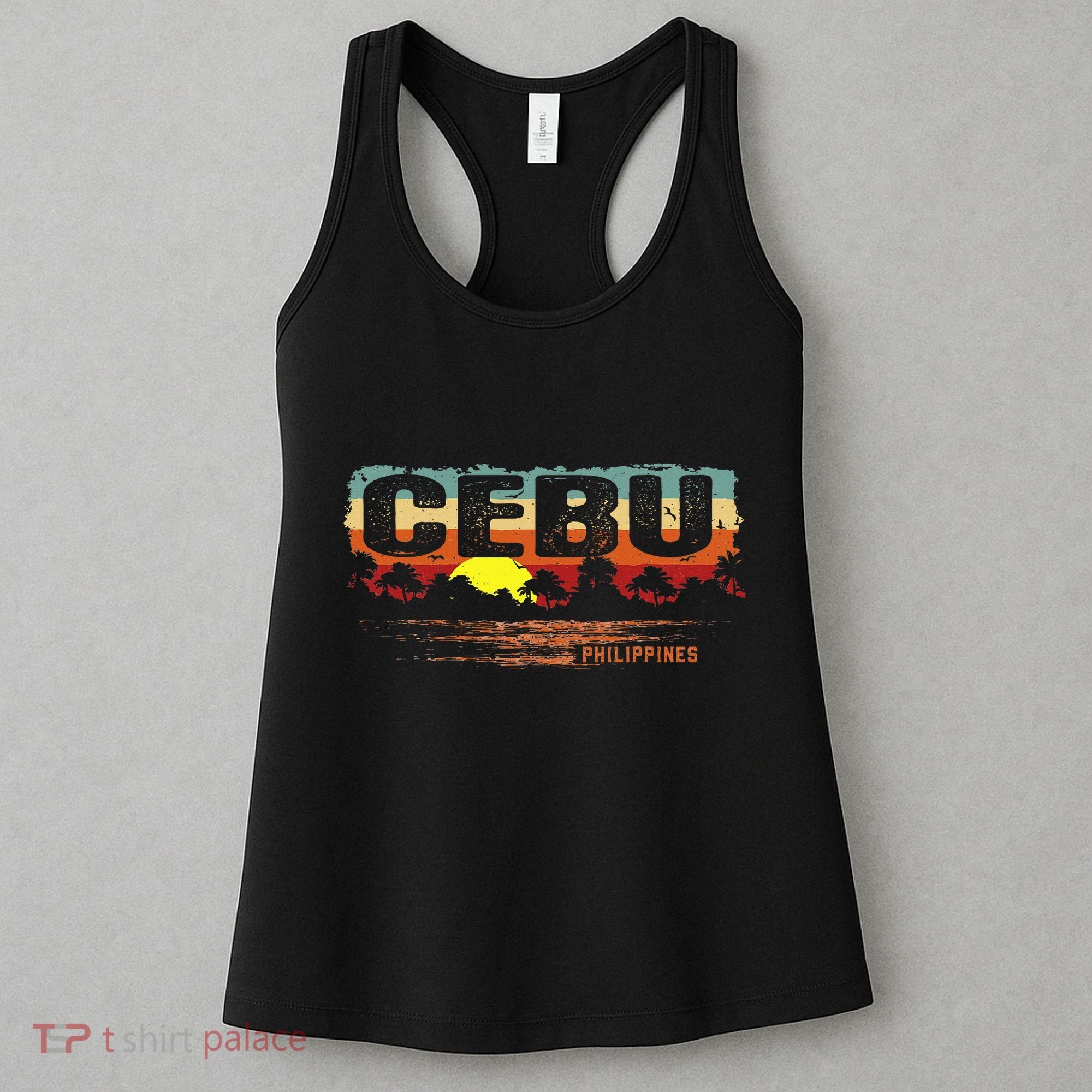 Sunset Philippines Cebu Women's Tank Top