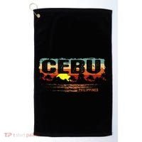 Sunset Philippines Cebu Golf Towel thumb 0