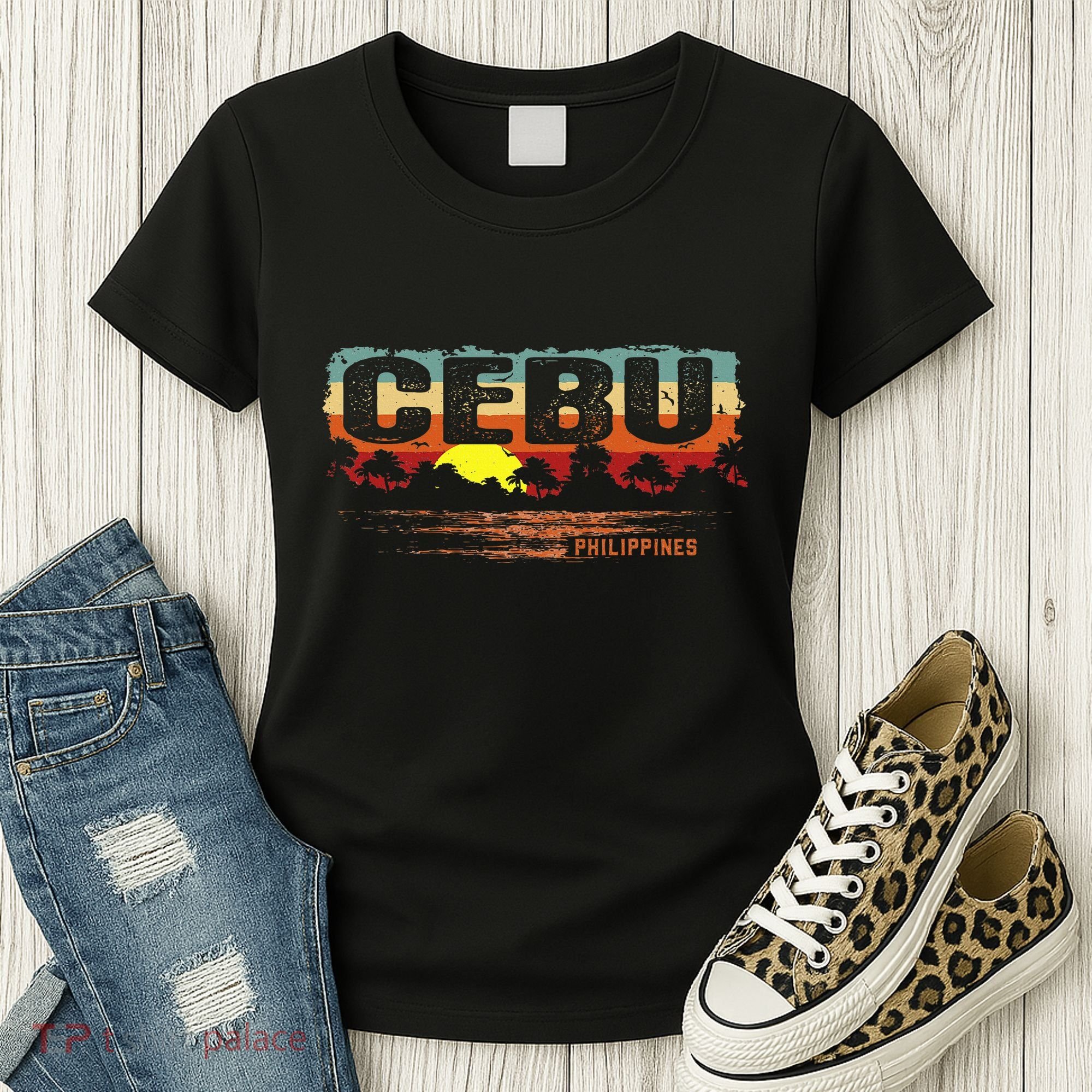 Sunset Philippines Cebu Women's T-Shirt