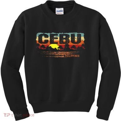 Sunset Philippines Cebu Kids Sweatshirt