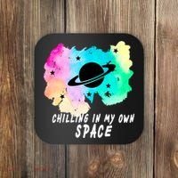 Space Planets Celestial UFO Universe Galaxy Stars Saturn Sky Coaster thumb 0