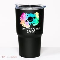 Space Planets Celestial UFO Universe Galaxy Stars Saturn Sky Tumbler thumb 0