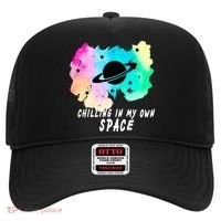 Space Planets Celestial UFO Universe Galaxy Stars Saturn Sky Hat thumb 0