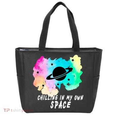 Space Planets Celestial UFO Universe Galaxy Stars Saturn Sky Tote Bag