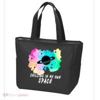 Space Planets Celestial UFO Universe Galaxy Stars Saturn Sky Tote Bag thumb 3