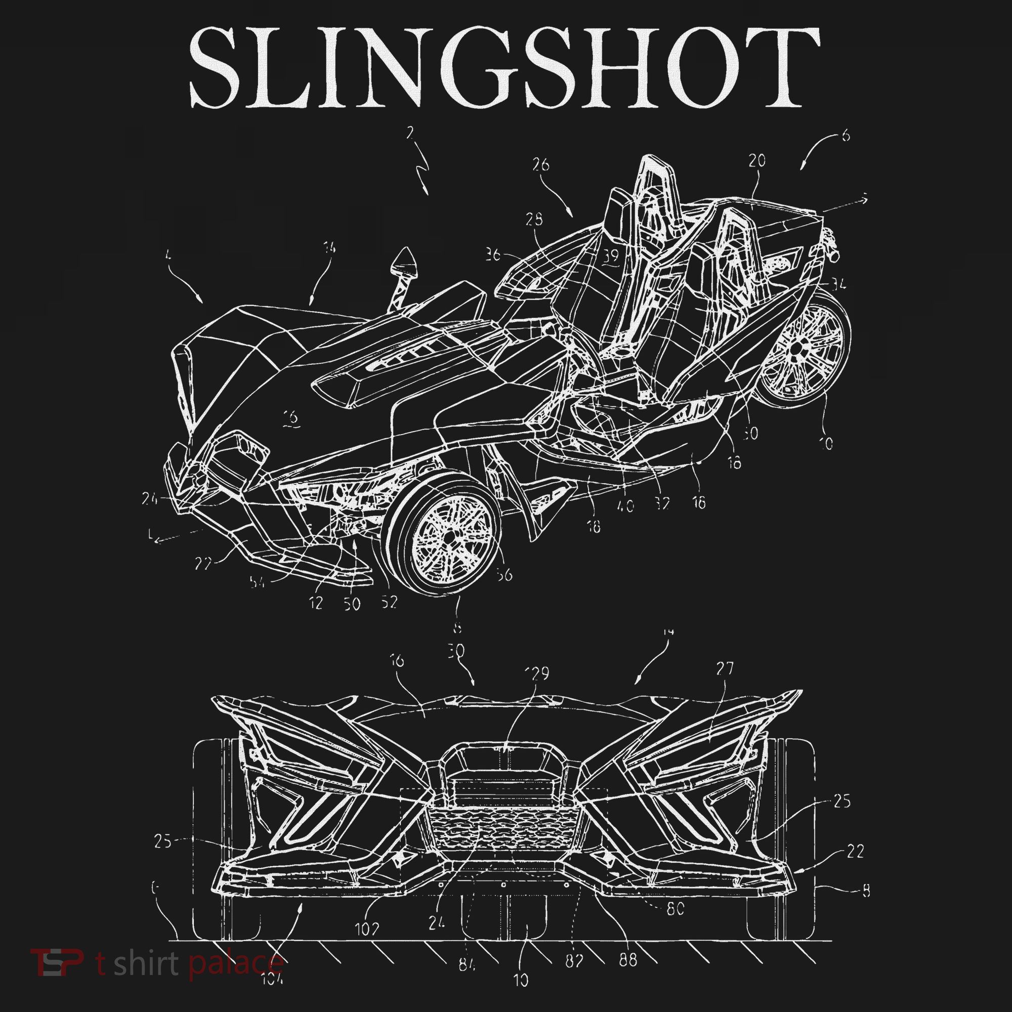 Slingshot Patent Car Sling Shot Sweatshirt