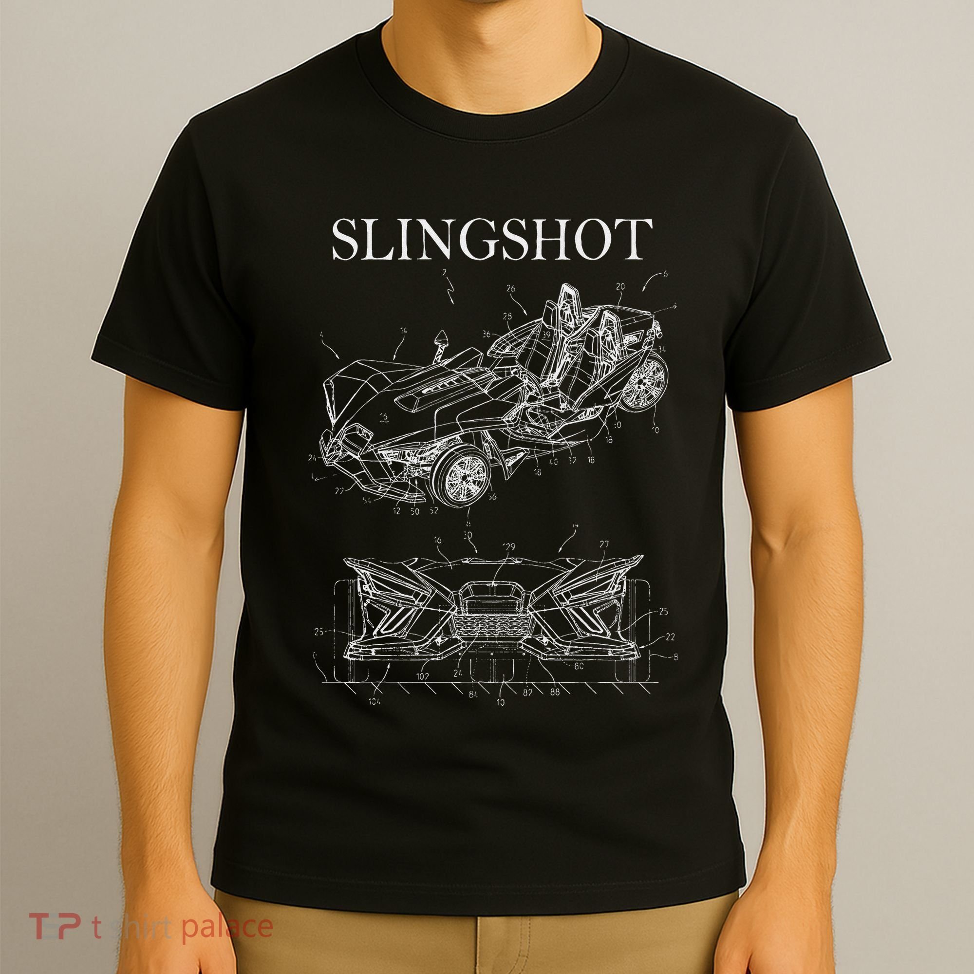 Slingshot Patent Car Sling Shot T-Shirt