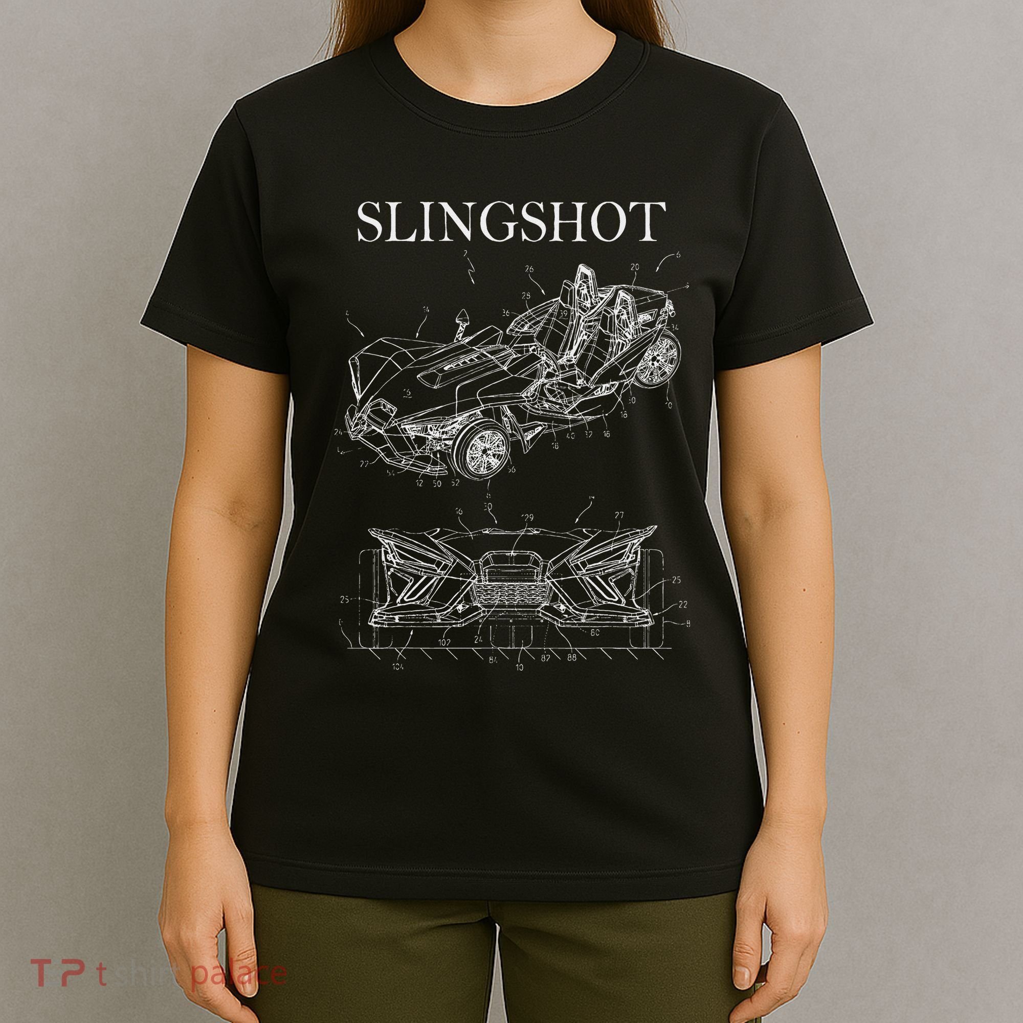 Slingshot Patent Car Sling Shot T-Shirt