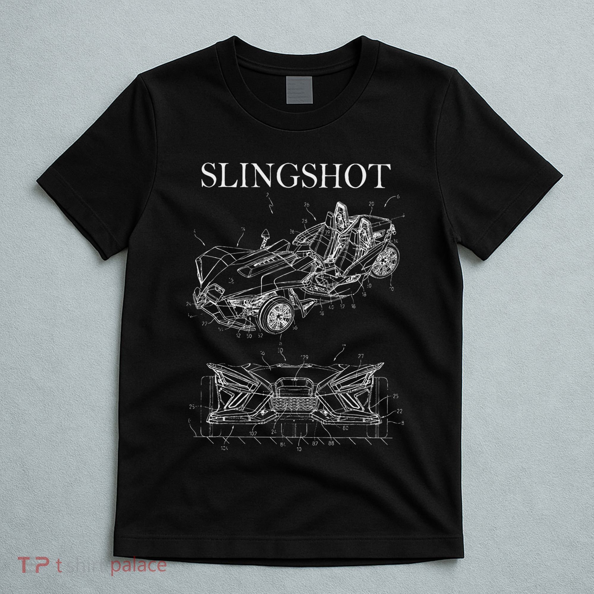 Slingshot Patent Car Sling Shot T-Shirt