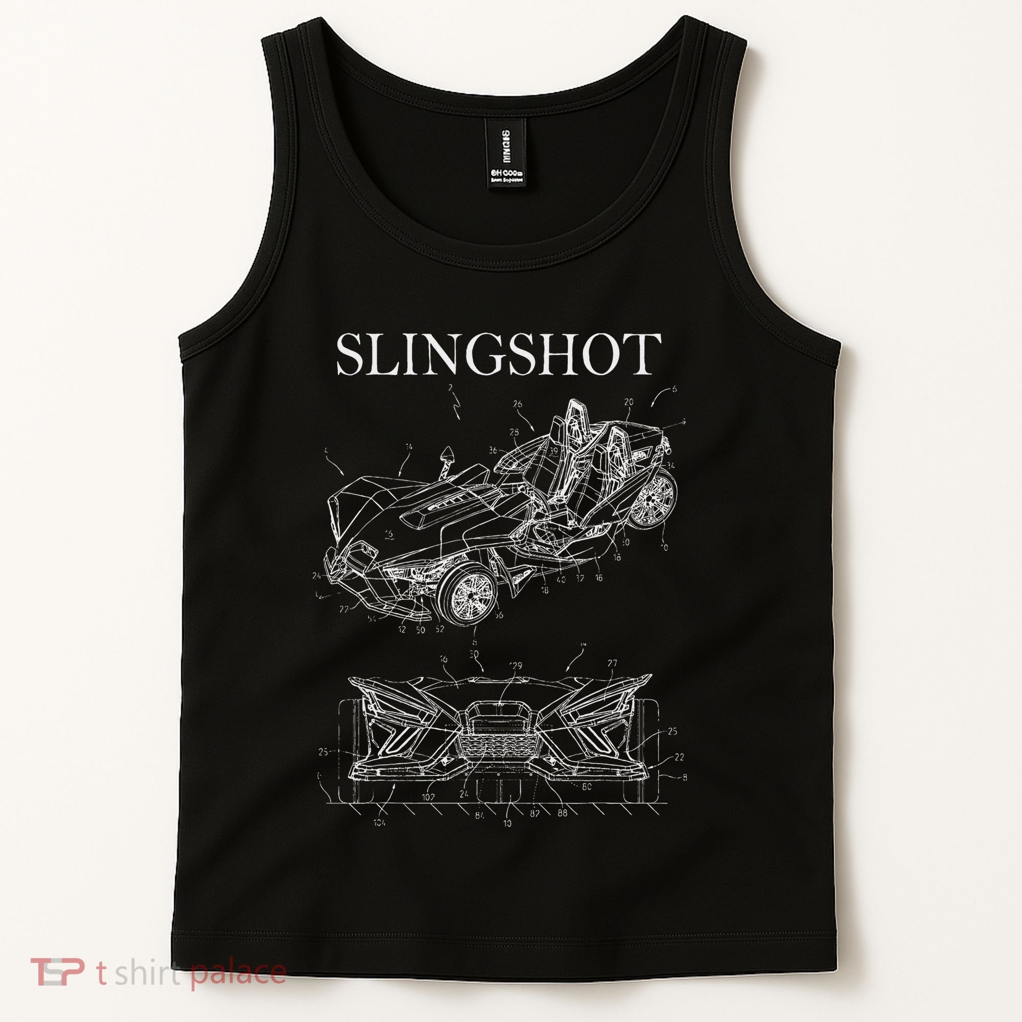 Slingshot Patent Car Sling Shot Tank Top