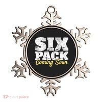Six Pack Coming Soon Funny Workout Gym Exercise Meaningful Gift Ornament thumb 0