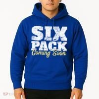 Six Pack Coming Soon Funny Workout Gym Exercise Meaningful Gift Hoodie thumb 2