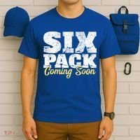Six Pack Coming Soon Funny Workout Gym Exercise Meaningful Gift T-Shirt thumb 6