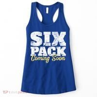 Six Pack Coming Soon Funny Workout Gym Exercise Meaningful Gift Women's Tank Top thumb 0