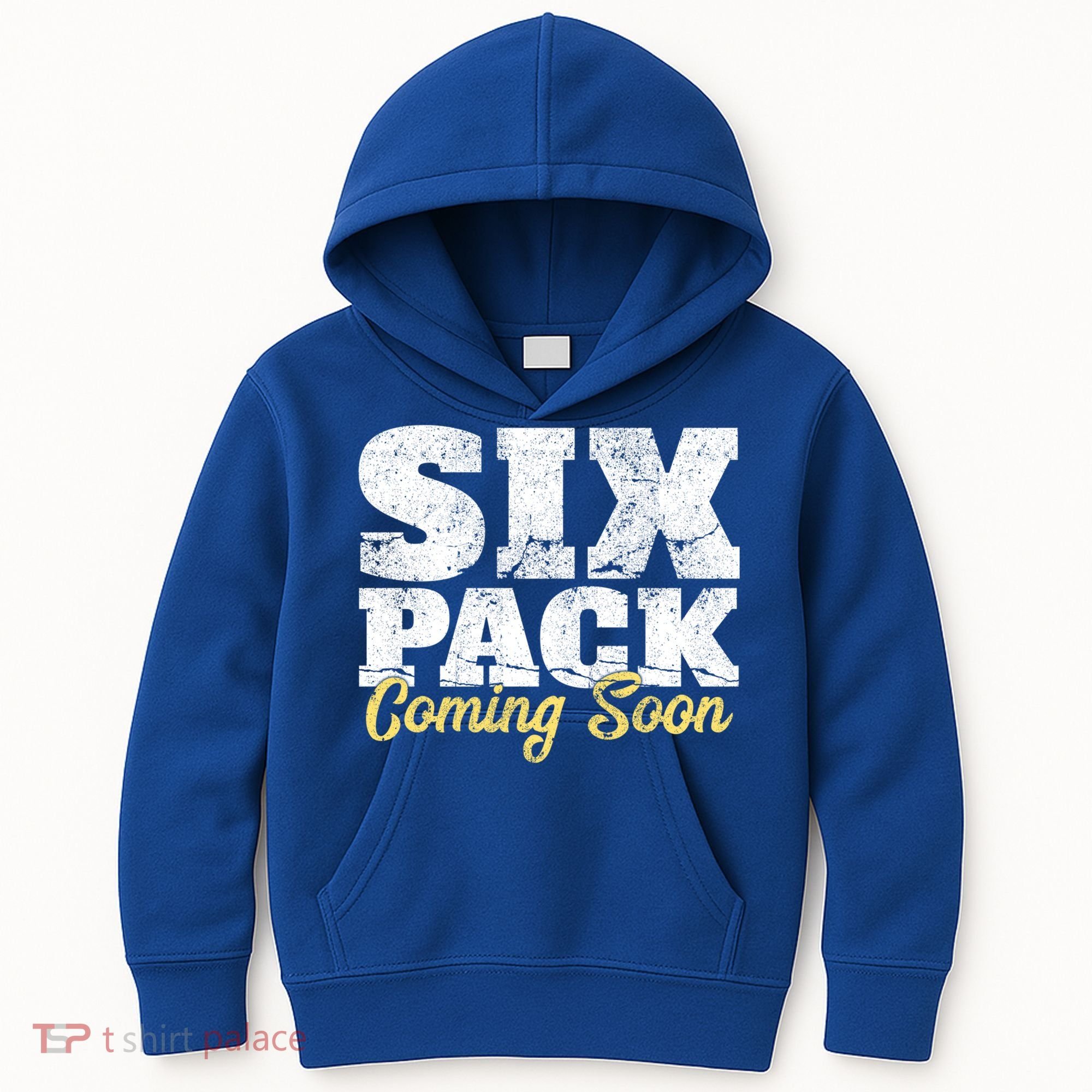 Six Pack Coming Soon Funny Workout Gym Exercise Meaningful Gift Kids Hoodie