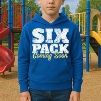 Six Pack Coming Soon Funny Workout Gym Exercise Meaningful Gift Kids Hoodie thumb 2