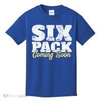 Six Pack Coming Soon Funny Workout Gym Exercise Meaningful Gift Kids T-Shirt thumb 0