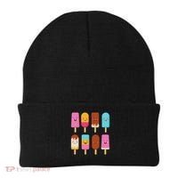 Summer Popsicles Creamsicles Ice Cream Bars With Cute Kawaii Beanie thumb 0