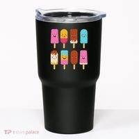 Summer Popsicles Creamsicles Ice Cream Bars With Cute Kawaii Tumbler thumb 0