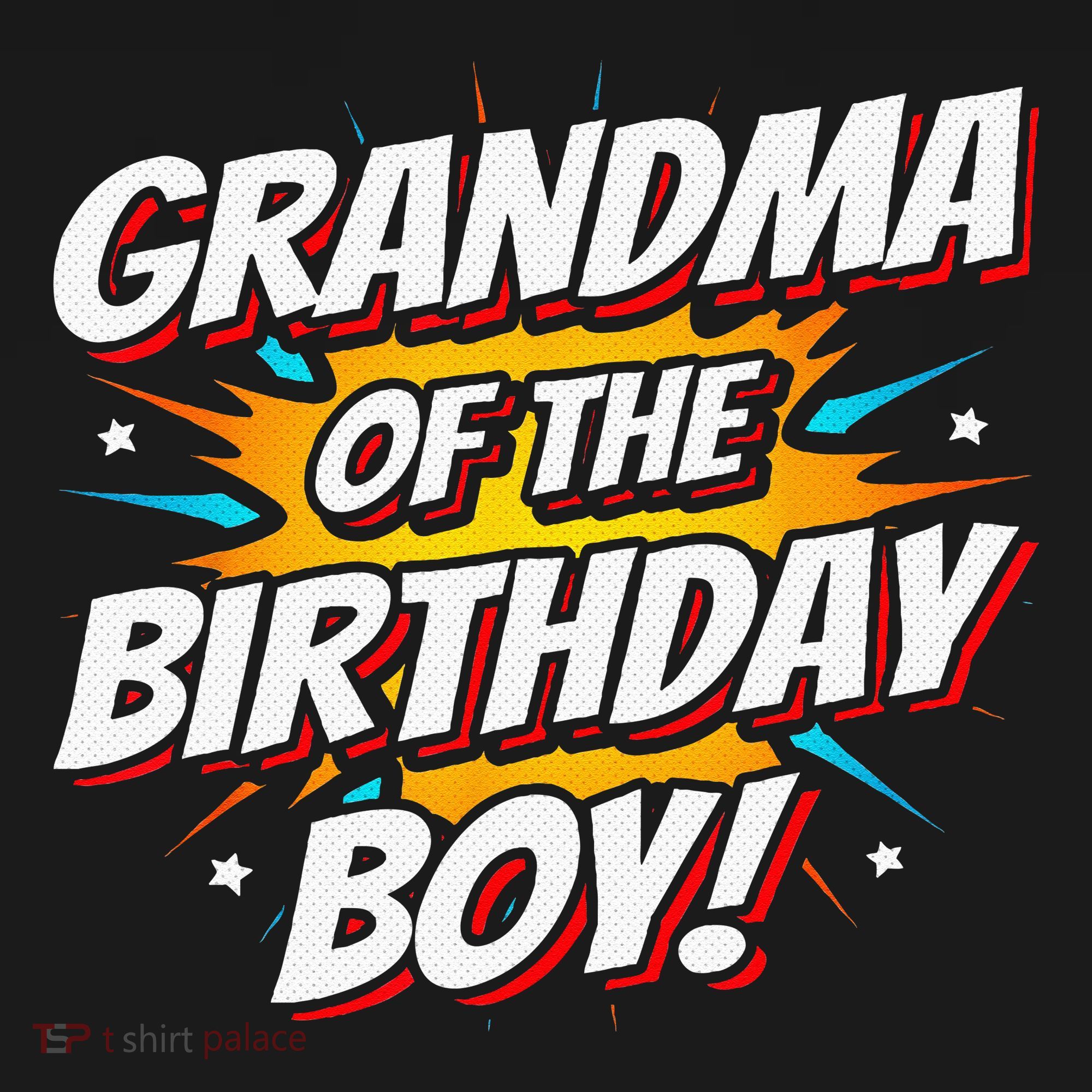 Superhero Party Comics Birthday Grandma Of Birthday Boy Mousepad