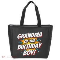Superhero Party Comics Birthday Grandma Of Birthday Boy Tote Bag thumb 0