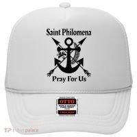 Saint Philomena Catholic St Anchor Image Lily Arrows Hat thumb 0