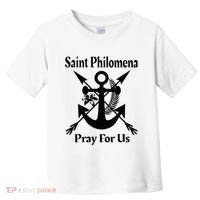 Saint Philomena Catholic St Anchor Image Lily Arrows Toddler T-Shirt thumb 0